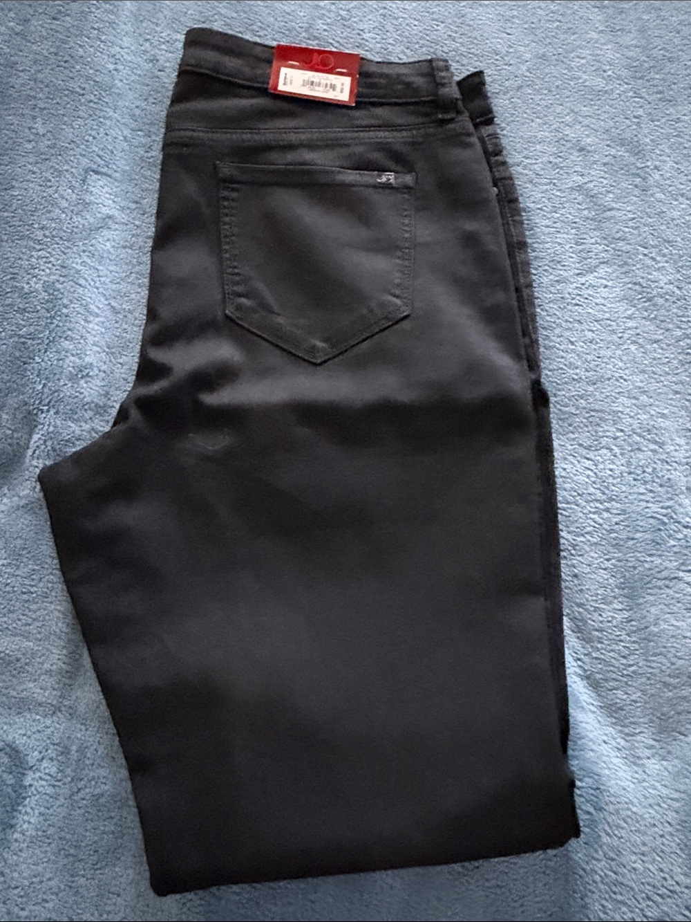 JLO Black Pants with Red Logo Tag